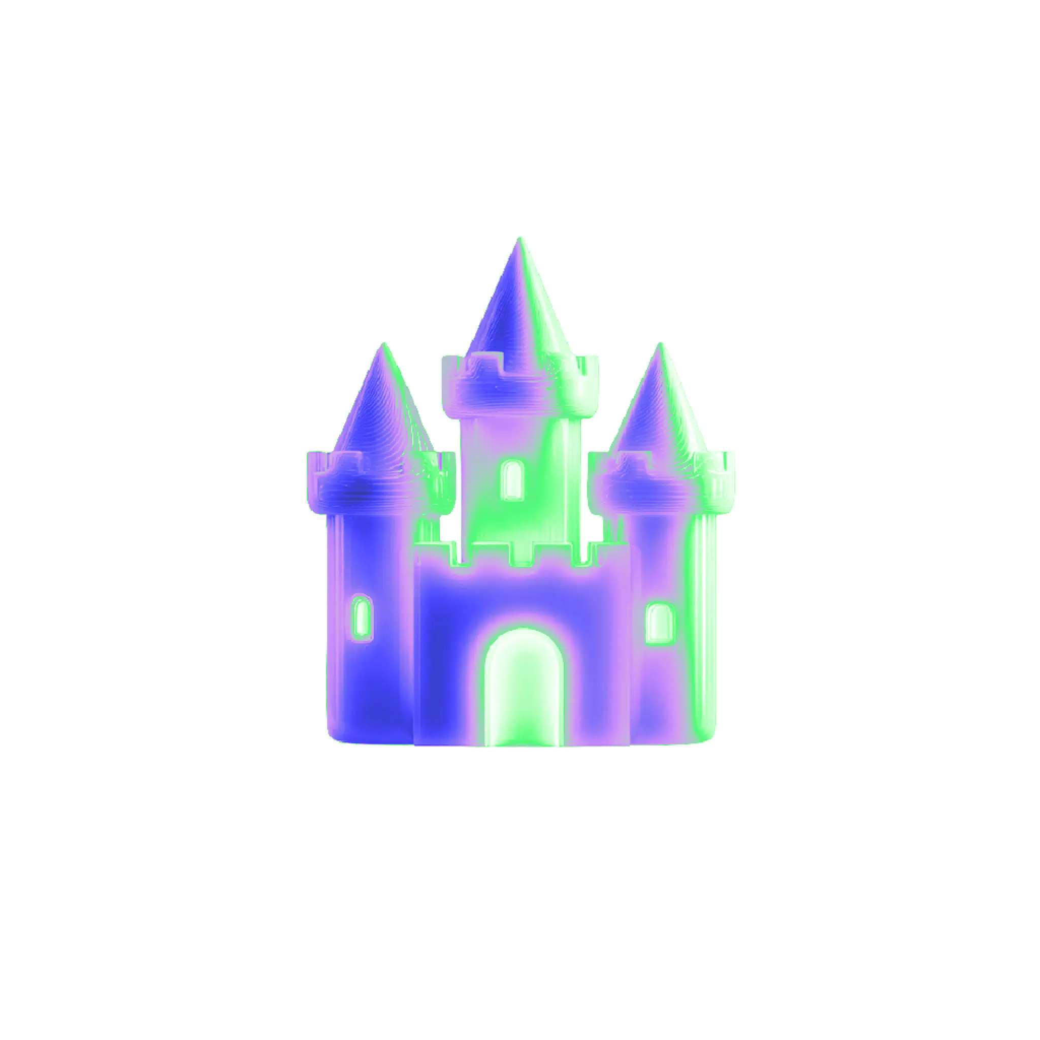 Un castello stilizzato